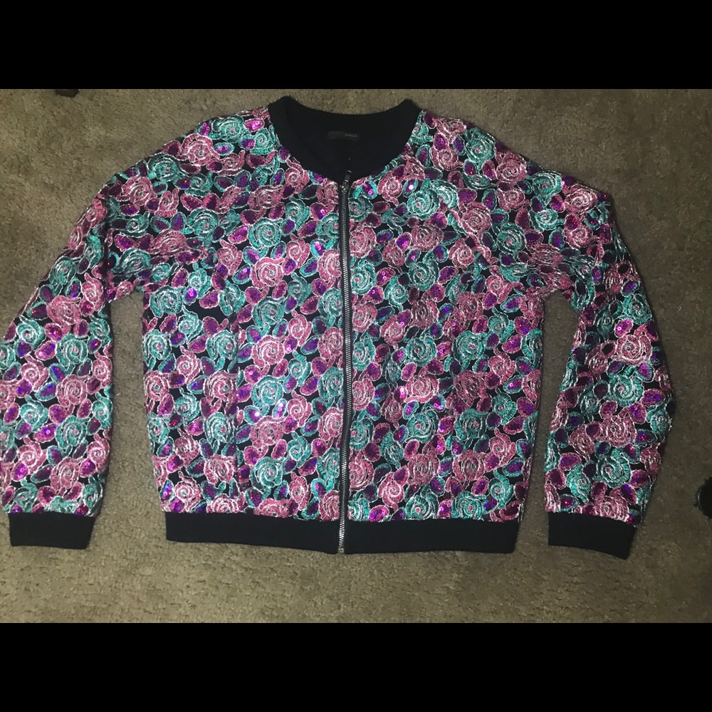 Retro sparkle jacket